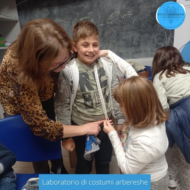 Scheda laboratorio di costumi arbereshe 3