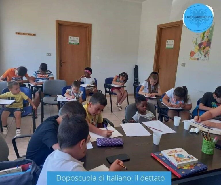 scheda doposcuola di italiano 2