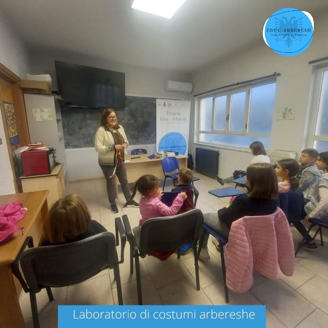 scheda laboratorio di costumi arbereshe